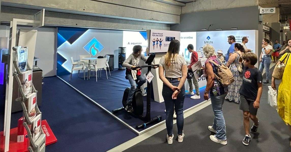 A Spelta pedalou pela Associação Sem Limites na Expomadeira